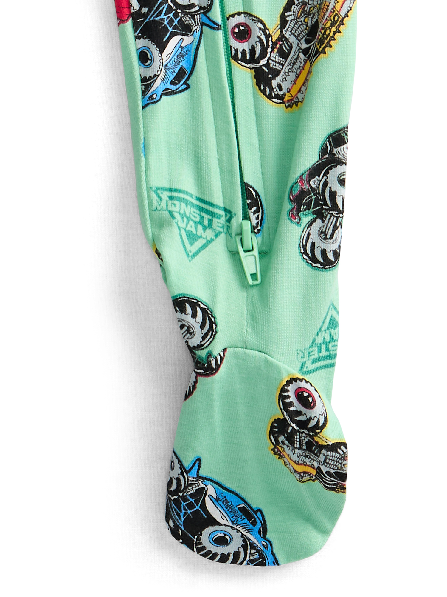 Character Baby Boys or Girls Cozy and Comfortable Viscose Two-Way Zip Footed Sleep 'N Play One-Piece Pajamas, Sizes 0M–6/9M