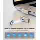 thumbnail image 2 of Adaptador Magtame Magnético de Ángulo Recto USB C 240W 40Gbps 4K, 2 of 7