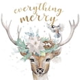 thumbnail image 3 of Pinto, Patricia 20x20 Black Modern Framed Museum Art Print Titled - Everything Merry, 3 of 5