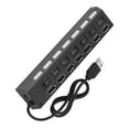 thumbnail image 5 of Hub Ports 480mbps 7 Ports Port USB Hub USB Hub Splitter Méticuleusement Conçu, 5 of 5