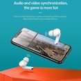 thumbnail image 4 of Lenovo XT90 Wireless BT Headphone In-ear Sports Earbuds Waterproof Sweatproof Low Latency Headphone with Touch Control Black, 4 of 4