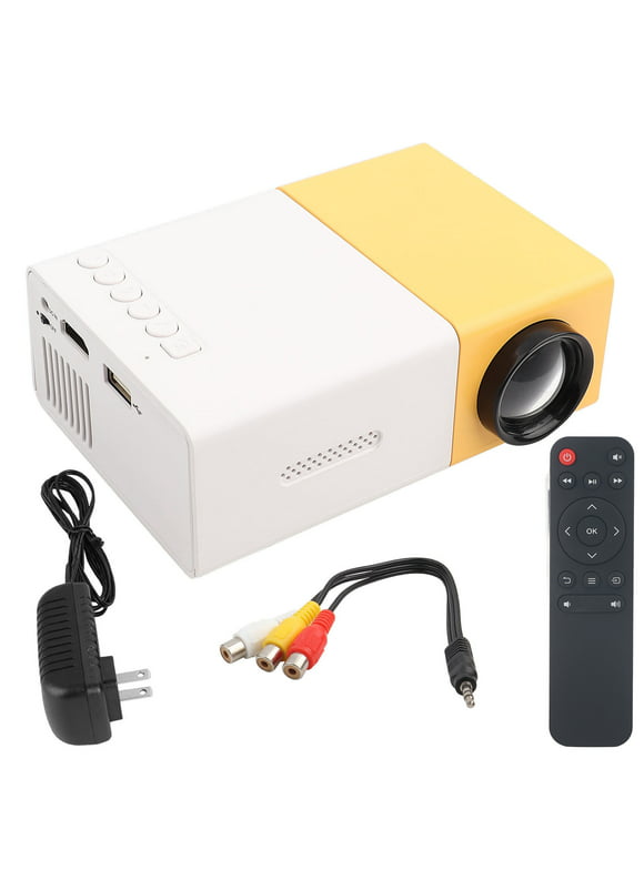 Projector, Stylish Mini Projector, 5 X 3.2 X 1.9In Portable Small Size For Travel Camping
