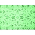 thumbnail image 1 of Ahgly Company Indoor Rectangle Oriental Emerald Green Traditional Area Rugs, 8' x 12', 1 of 4
