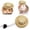Beige, variant on Multifunctional Small Straw Hat Doll Hat for - Adjustable Elastic Chin Strap Handmade Hamster Cat Dog Reptile Accessory Suitable Indoor Outdoor