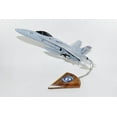 thumbnail image 3 of VMFA-115 Silver Eagles 2018 F/A-18A Model, Navy, 1/37th (18") Scale, Mahogany, 3 of 8