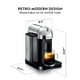 thumbnail image 3 of Máquina de café y espresso Breville Nespresso Vertuo, 3 of 7