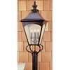 Feiss Homestead Outdoor Post Lantern - 31H in. Oil Rubbed Bronze