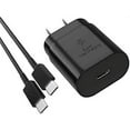 thumbnail image 5 of USB C Charger for Moto G62 (India)/Moto G62 5G/Moto G42/Moto E32s/Moto E32 25W Type C Charger Fast Charging Wall Charger -Black, 5 of 7