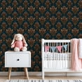 thumbnail image 3 of Peel and Stick Wallpaper Luxurious Victorian Damask Gold Baroque Wall Mural 23.6in x 9.8ft Self Adhesive Removable Wall Paper Renter Friendly Wallpaper for Nursery Bedroom Cabinets, 3 of 8
