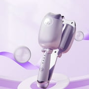 Dvkptbk The Curler Natural Curls Hair Curler Curling Wand Negative Hair Straightener without Damaging Hair Curls Fast Heating Crimper Wand Curler in All Hair Type Home Appliances