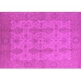 thumbnail image 1 of Ahgly Company Indoor Rectangle Oriental Pink Traditional Area Rugs, 7' x 10', 1 of 4