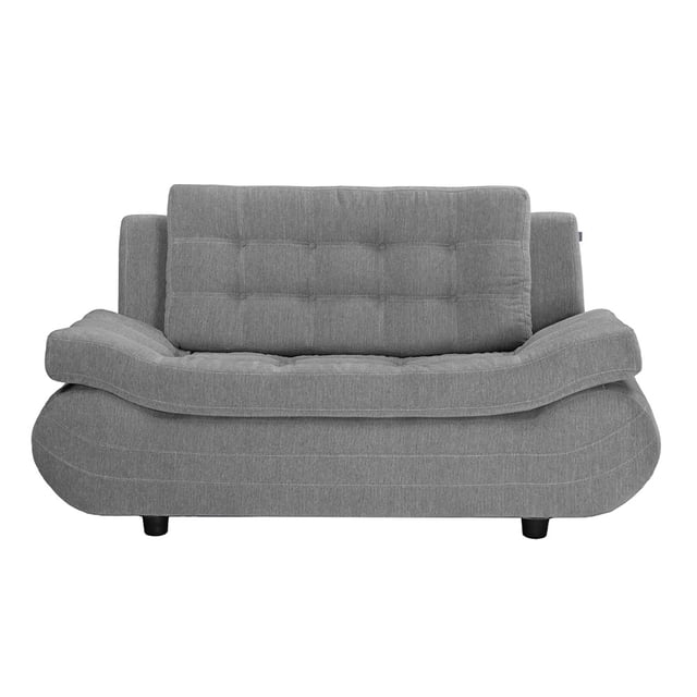 Sofá Love Seat Bali Rogga 2 Plazas Gris