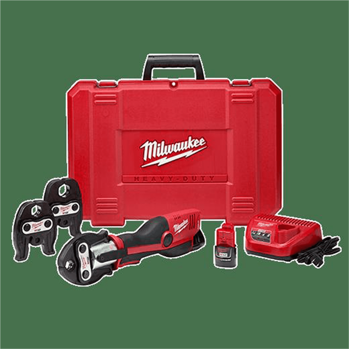 Milwaukee M12 Force Logic Press Tool Kit, 1/2 In. To 1 In