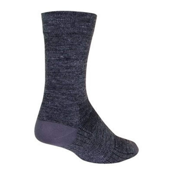 Sock Guy SGX Wool 6" Socks GRAY S-M