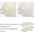 thumbnail image 5 of 4-Pack New Faux Fur Eye Mask Soft Plush Nap Eyeshade Sleeping Blindfold Satin Back, 5 of 7