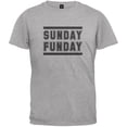 thumbnail image 1 of Sunday Funday Heather Grey Youth T-Shirt, 1 of 1