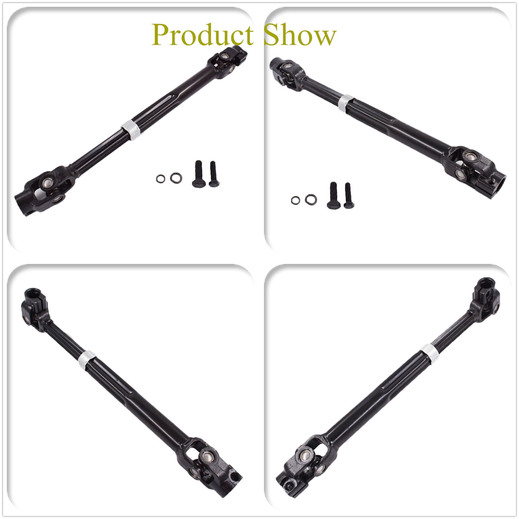 LABLT Steering Shaft Steering Column Lower Intermediate With Rag-Joint Universal U-Joint Coupler For Ford F150 2004-08 Lincoln Mark LT 06-08 8L3Z3B676B 425-361 5L3Z3B676AA 425 361
