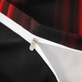 thumbnail image 5 of meiyoeat Modern Red Striped Twin Bedding, Luxury Dark Gradient Duvet Cover Set for Boys, Red, Black Reversible 2-Piece, 1 Duvet Cover and 1 Pillowcase, 5 of 7