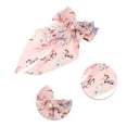 thumbnail image 3 of Unique Bargains 1 Pc Bow Flower Ribbon Hair Clips Pink, 3 of 5