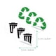 thumbnail image 2 of 3 juegos de pegatinas de reciclaje para botes de basura., 2 of 7
