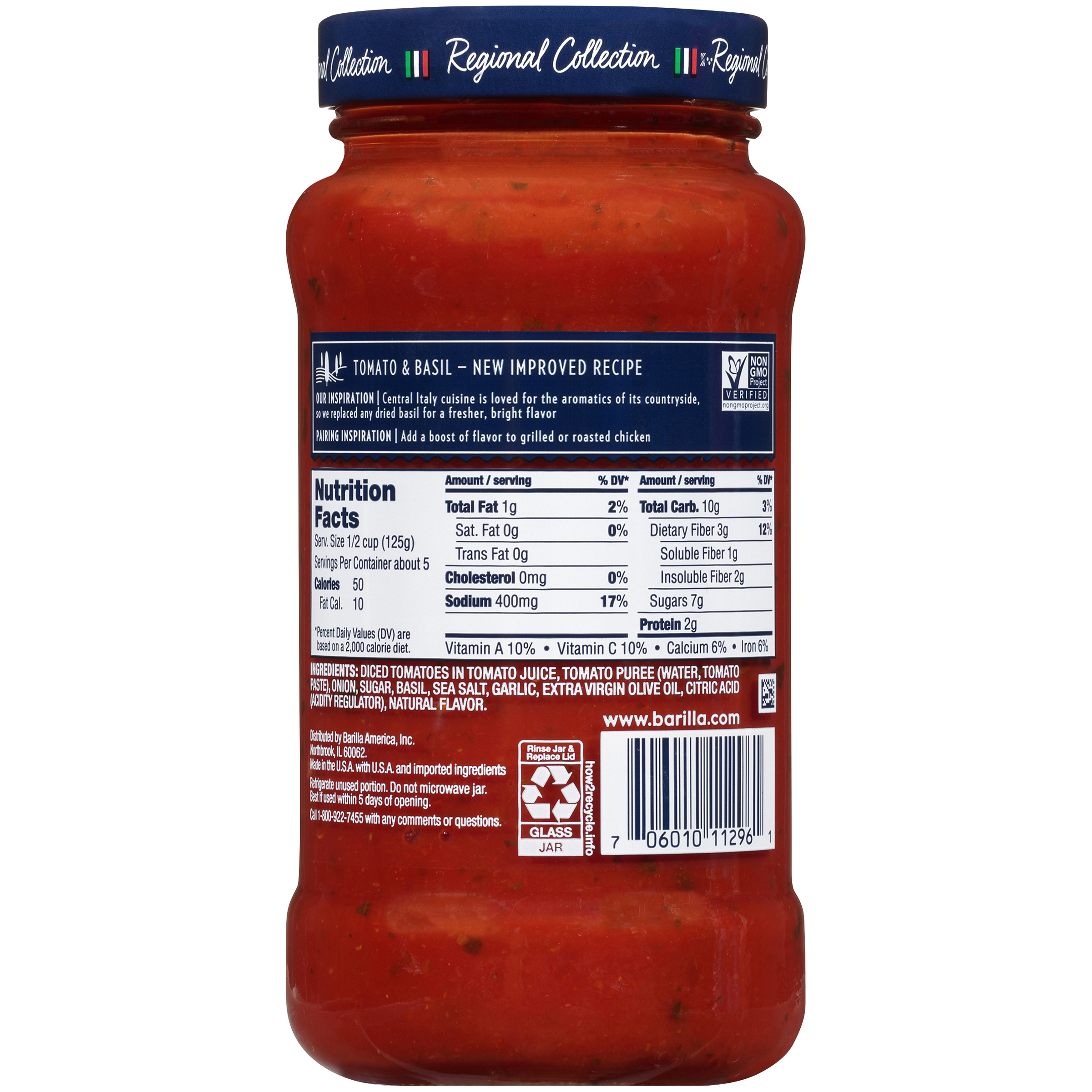 Barilla Pasta Sauce Nutrition Label Nutrition Ftempo
