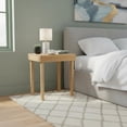 thumbnail image 2 of Mesa De Noche Auxiliar 50 X 42 X 60 cm Muebles GM Desarmable Madera De Pino Cera Transparente, 2 of 2