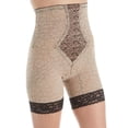 thumbnail image 1 of Femme Rago 6207 Lacette Extra Ferme Sans Roulis Taille Haute Gaine de Jambe (Mocha/noir 2X), 1 of 2