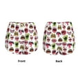 thumbnail image 5 of Lsque Halloween Mouth Printed Women's Running Shorts with Liner Pockets,Elastic Quick Dry Workout Athletic Gym Yoga Shorts,Womens High Waist Shorts-Medium, 5 of 9