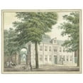 thumbnail image 3 of Maas van Altena 24x20 Black Modern Framed Museum Art Print Titled - Wisseloord in Muiderberg (1798), 3 of 5