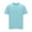 #Light Blue, variant on DPTALR Men's Summer Loose Casual Crew Neck Short Sleeve T-shirt,Yellow, XXXXL