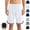 White, variant on Mfakffe Basketball Shorts Men Drawstring Elastic Waist Gym Shorts with Pockets Loose Lightweight Running Workout Casual Shorts(Yellow,M)