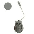 thumbnail image 1 of Huayishang Silicone Tea Separator Owl Tea Maker SiliconeTea Drains Reusable Creative Owl Wises Owl Tea Maker, 1 of 8