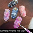 thumbnail image 5 of Pincel para decoración de uñas, pincel para uñas con diseño ombré y mango de diamantes de imitación, pincel para manicura, bolígrafo para dibujar uñas, 5 of 5