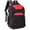 Black-Red, variant on Oxford Cloth Multifunctional Tool Backpack, Heavy Duty Tool Bag with Multiple Pockets, 600D Tool Backpack for Electricians, Technicians, Laptop and Power Tool Storage, Black Yelllow
