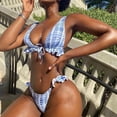 thumbnail image 1 of Bikini triangular para mujer, de de piezas, conjunto de Bikini con de cinturo , de , 3XL, 1 of 8