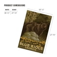 thumbnail image 5 of Lantern Press 1000 Piece Jigsaw Puzzle, Blue Ridge, Georgia, Black Bears, Oil Painting, 5 of 5