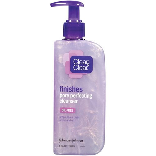 Johnson & Johnson Clean & Clear Finishes Cleanser, 8 oz