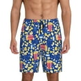 thumbnail image 1 of Fotbe Cute Popcorn Pantalones Cortos de Pijama para Hombre, Ropa de Dormir, Pantalones de Pijama Cortos para Hombre-Small, 1 of 6