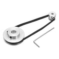 thumbnail image 1 of 2 Set GT-2 Synchronous Wheel 20&80 Teeth 5mm Bore with 2Pcs Belt 250x6mm(20-80T-5B-62), 1 of 5