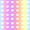 Colorful, variant on jejeloiu Kawaii Flowers Twin Sheet Sets Kids,Cute Floral Bedding,3-Piece