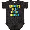 thumbnail image 3 of Inktastic Worlds Best Little Cousin Boys Baby Bodysuit, 3 of 5