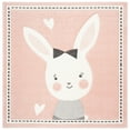 thumbnail image 6 of SAFAVIEH Carousel Kids Collection CRK166P Pink/Ivory Rug, 6 of 9