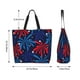 thumbnail image 5 of Fotbe Red White Blue Fireworks Bolsa Tote Estética de Lona con Estampado para Mujer - Bolsa Reutilizable de Hombro Casual para Vacaciones, Compras, Trabajo y Gimnasio, 5 of 8