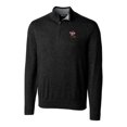 thumbnail image 2 of Men's Cutter & Buck Black Louisville Cardinals Lakemont Quarter-Zip Pullover Sweater, 2 of 3