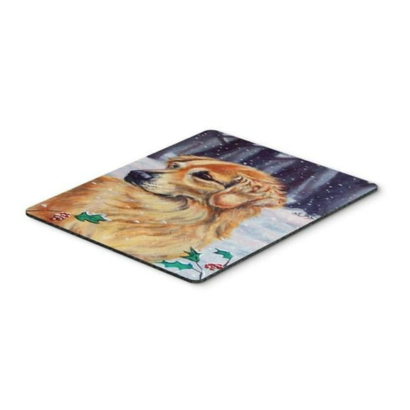 Golden Retriver Holly Mouse Pad, Hot Pad or Trivet