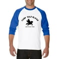 thumbnail image 1 of Artix - Mens Raglan Sleeve Baseball T-Shirts - Camp Half Blood Demigods, 1 of 5