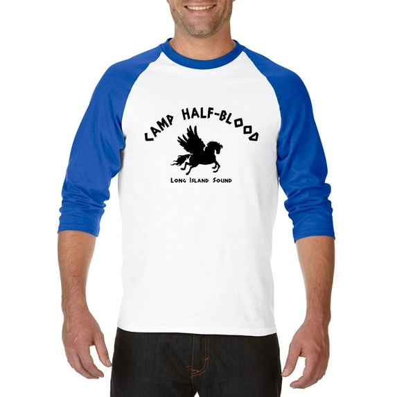 Artix - Mens Raglan Sleeve Baseball T-Shirts - Camp Half Blood Demigods