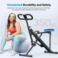 Squat Machine Glutes Workout Adjustable Resistance Foldable Exercise