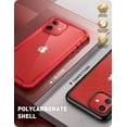 thumbnail image 4 of i-Blason Ares Series 6.1 Inch (2020 Release), Dual Layer Rugged Clear Bumper Case for iPhone 12, iPhone 12 Pro with Built-in Screen Protector (Red), 4 of 10