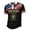 Black, variant on SXCXLSA 250 Anniversary USA Polo Shirt For Mens Short Sleeve Stand Collar Patriotic 4th Of July Shirts With Button Flag Stars Stripes Blouses Pullover Outfits Black L